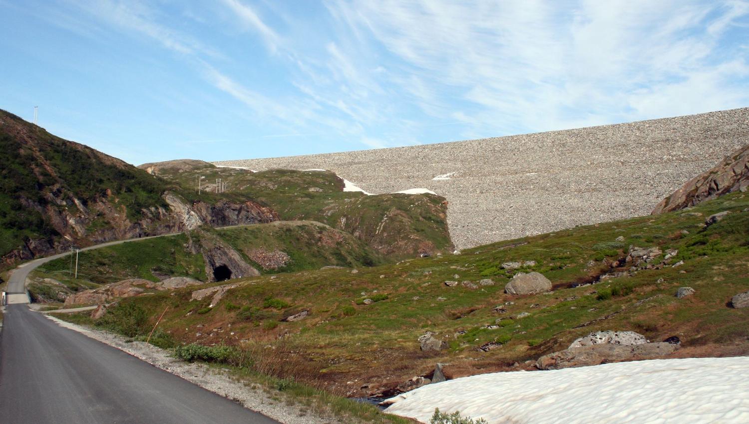 Storglomvassdammen