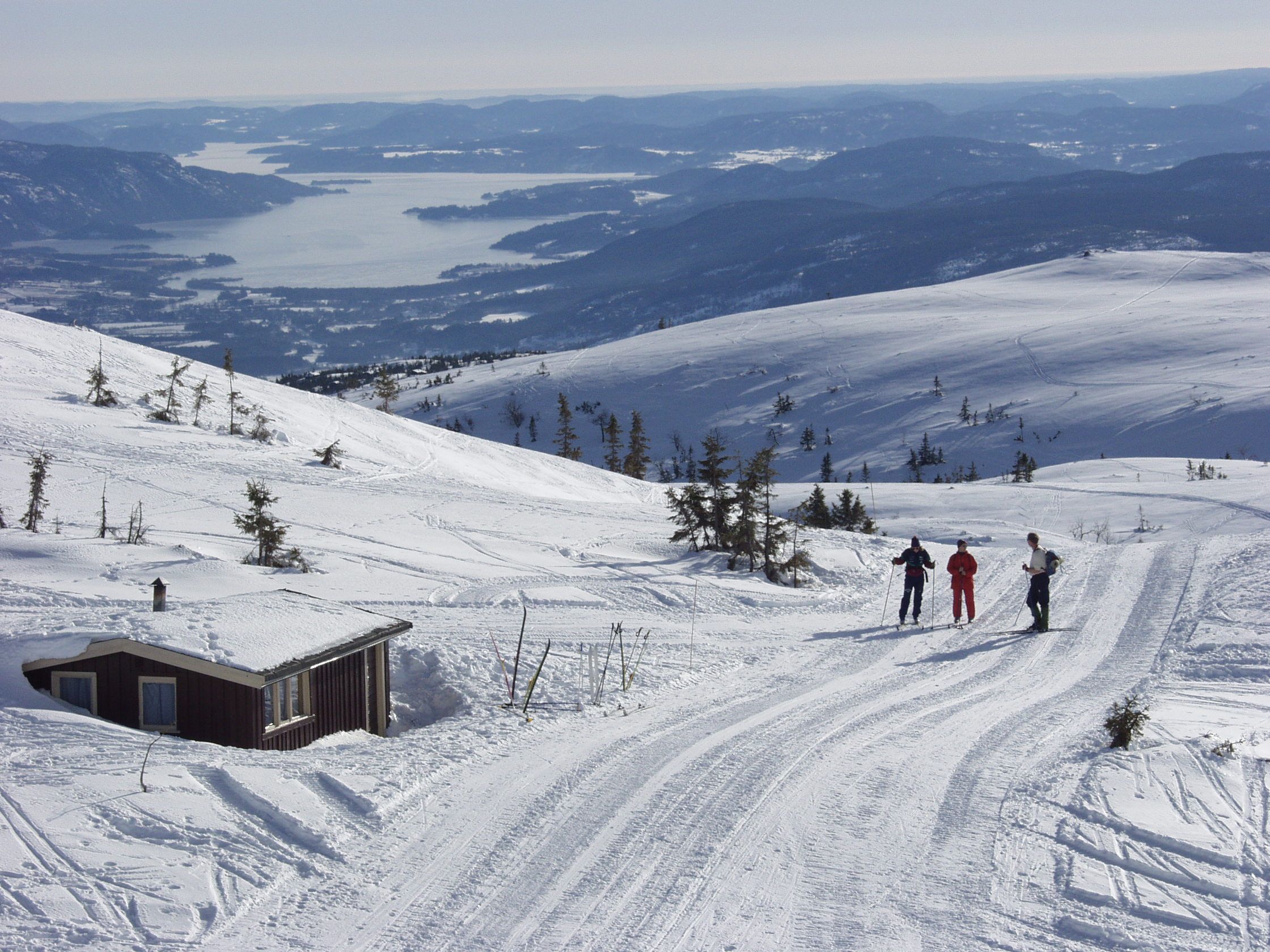 Vinter på Lifjell, Bø i Telemark