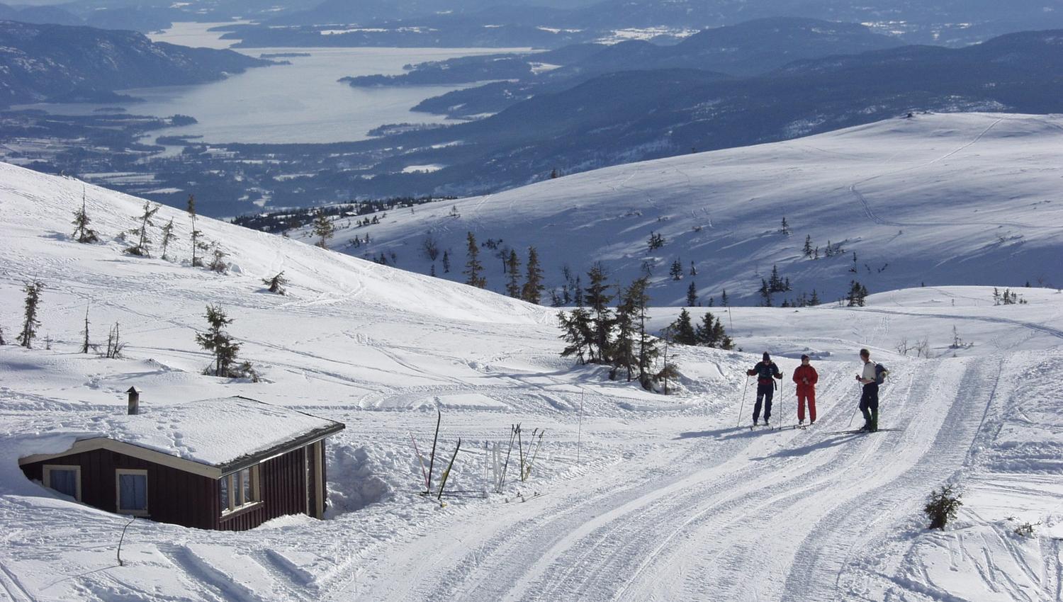 Vinter på Lifjell, Bø i Telemark