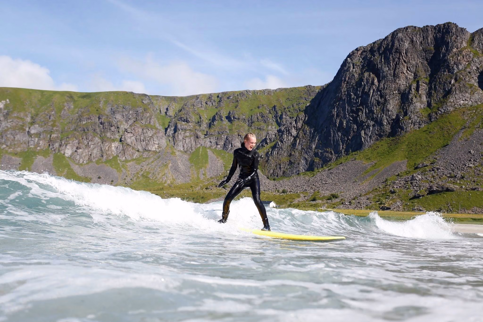 Unstad Arctic Surf – Beginner Surf Lesson (Small Group)