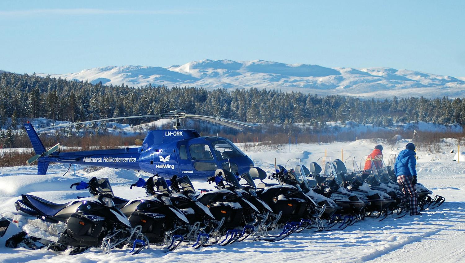 Snøscootere