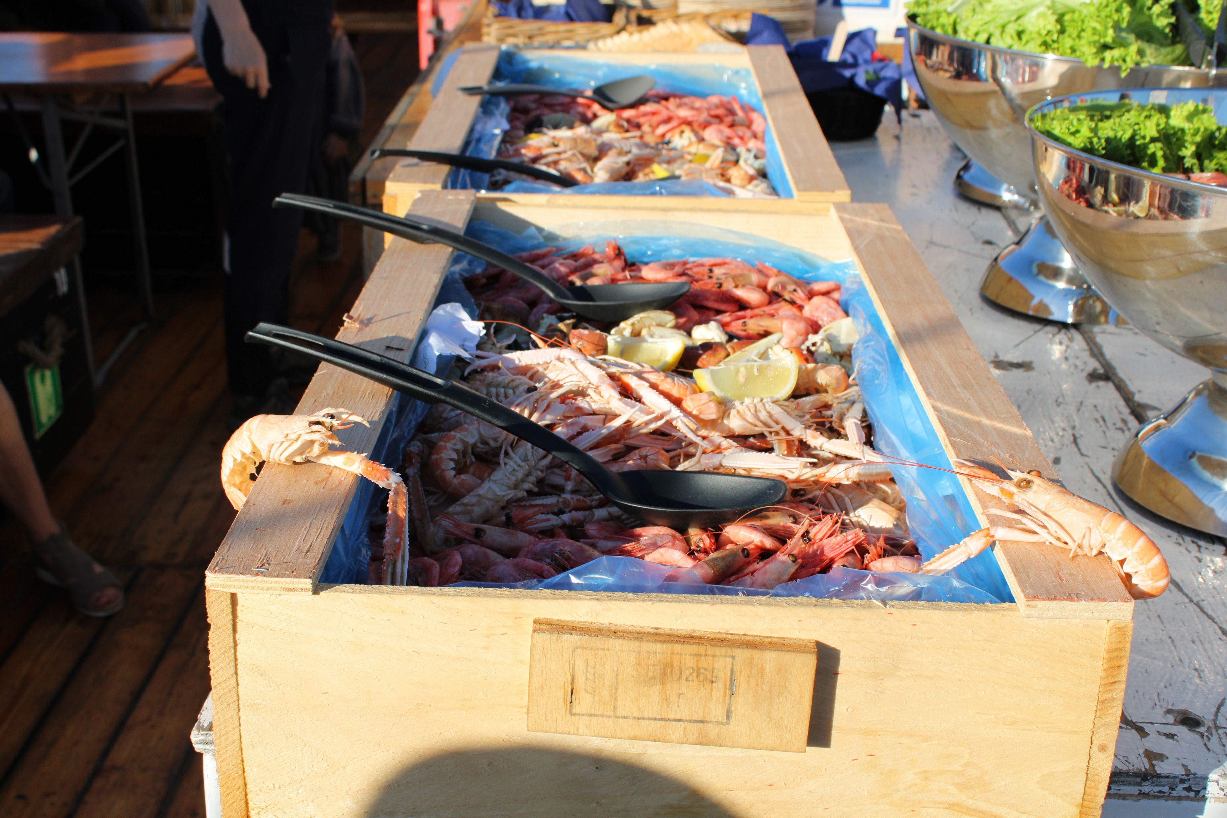sjømat buffet