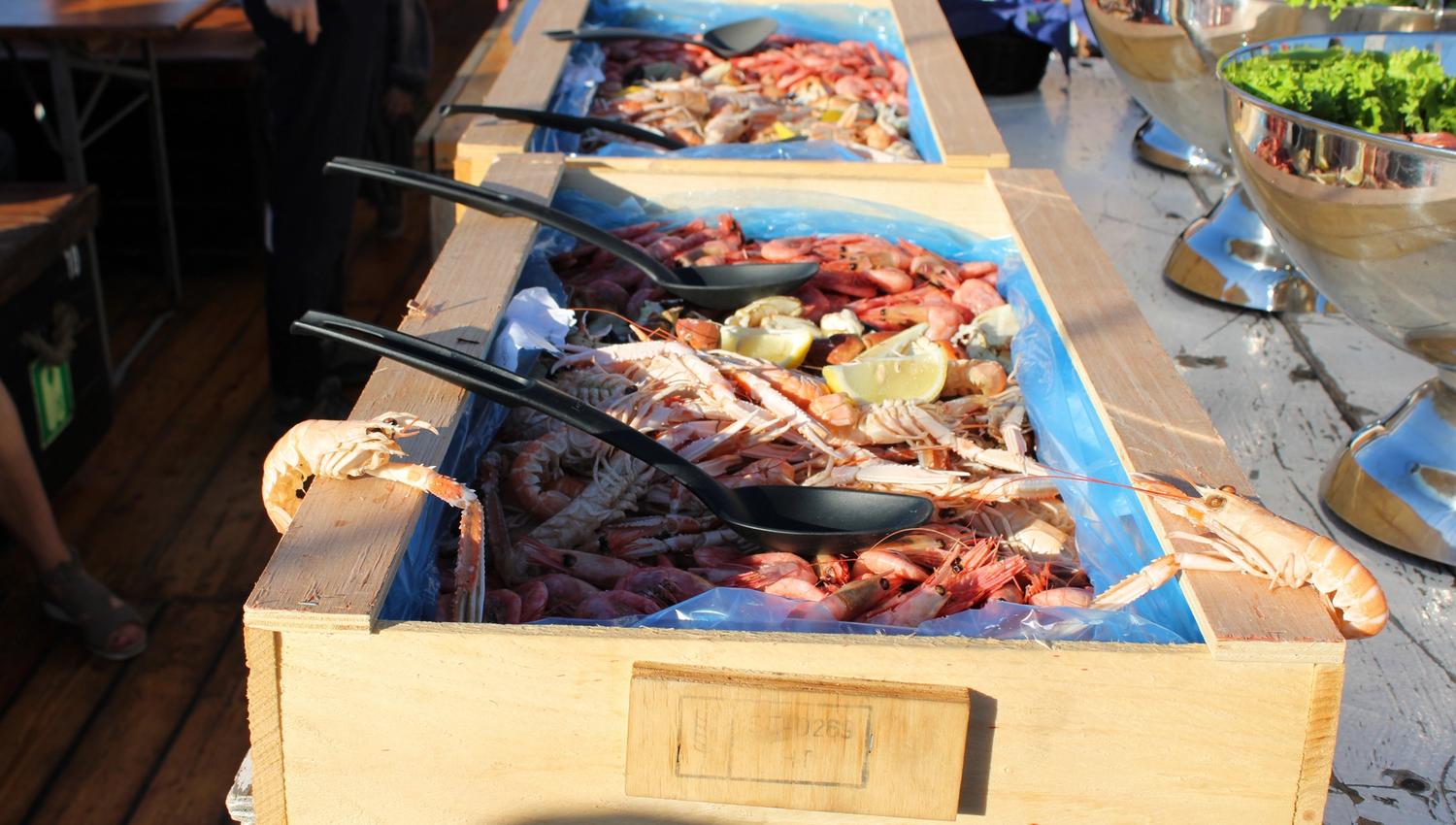 sjømat buffet