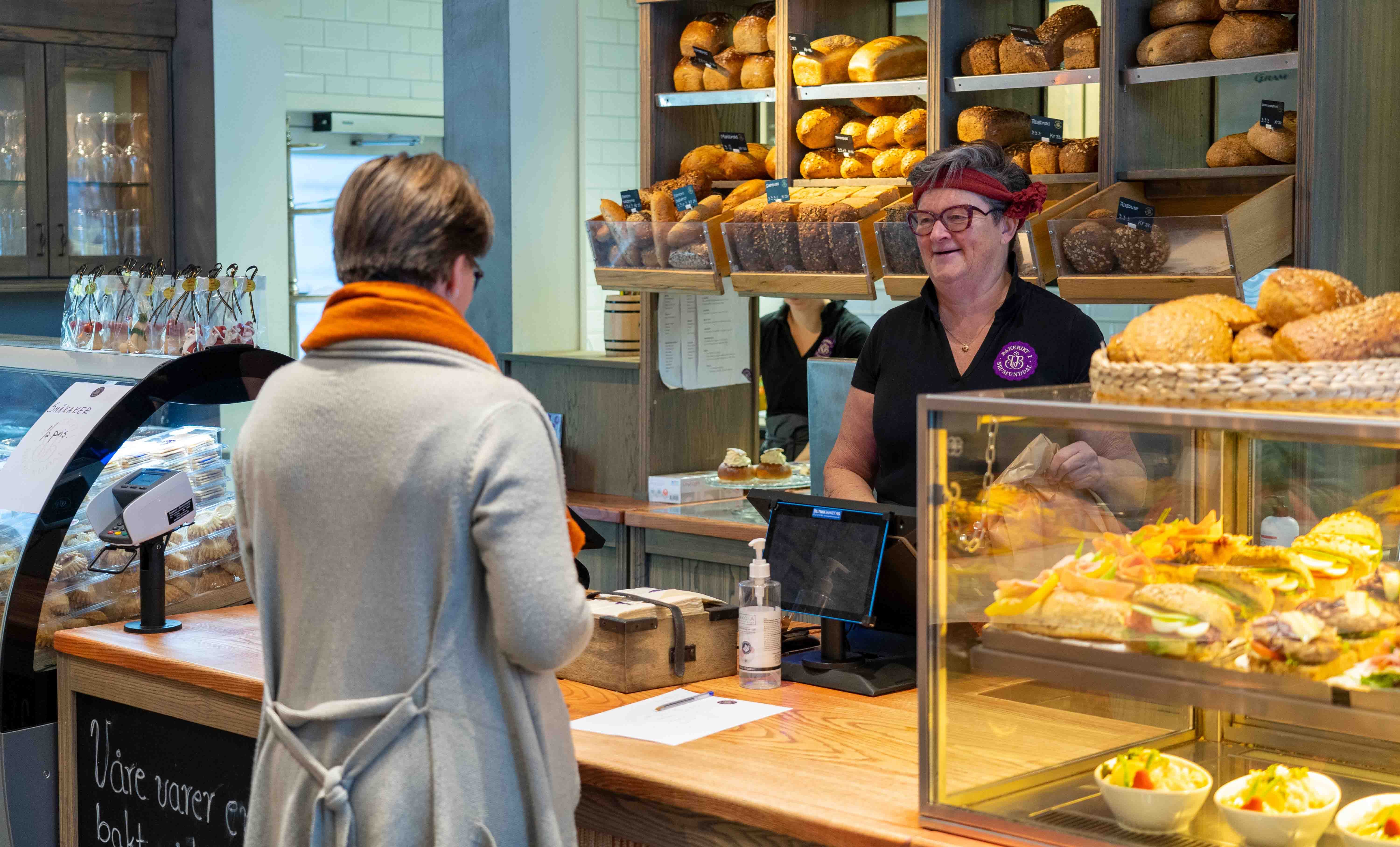 The Bakery in Brumunddal - service