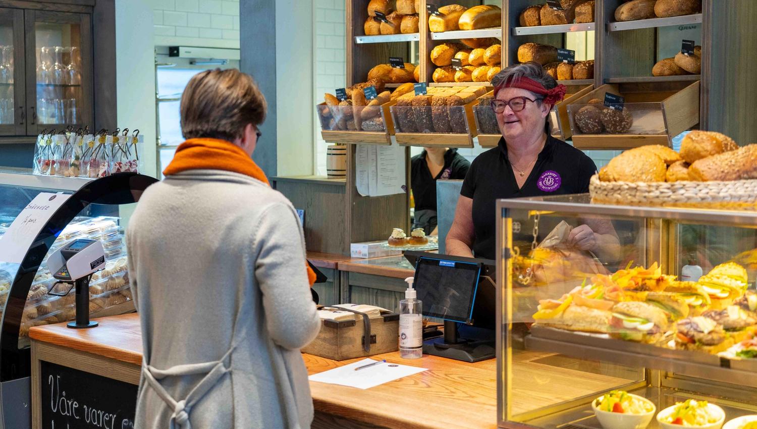 The Bakery in Brumunddal - service