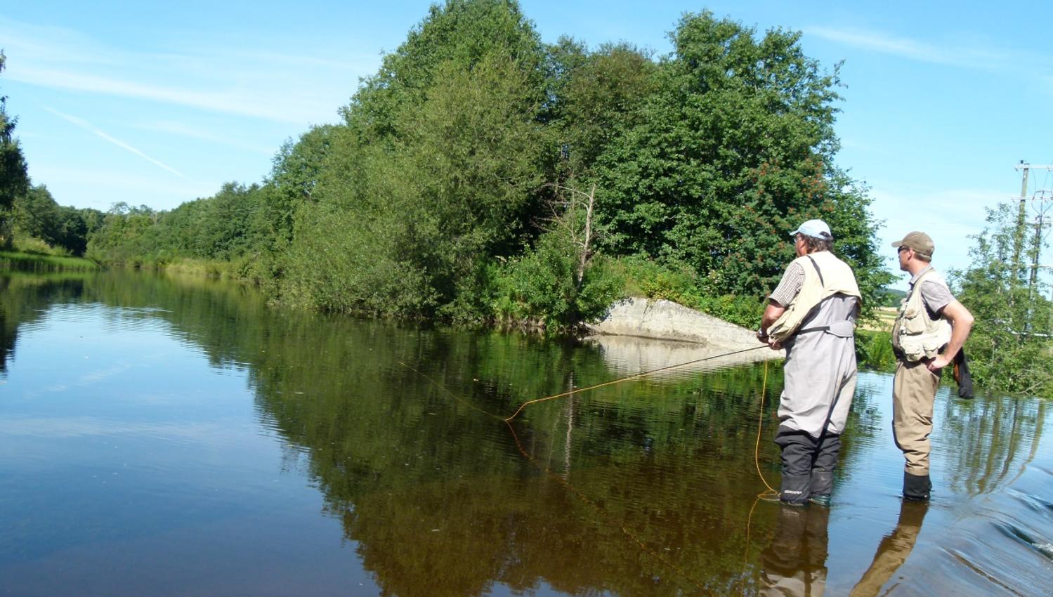 Fluefiske i Lenaelva - Foto Beet