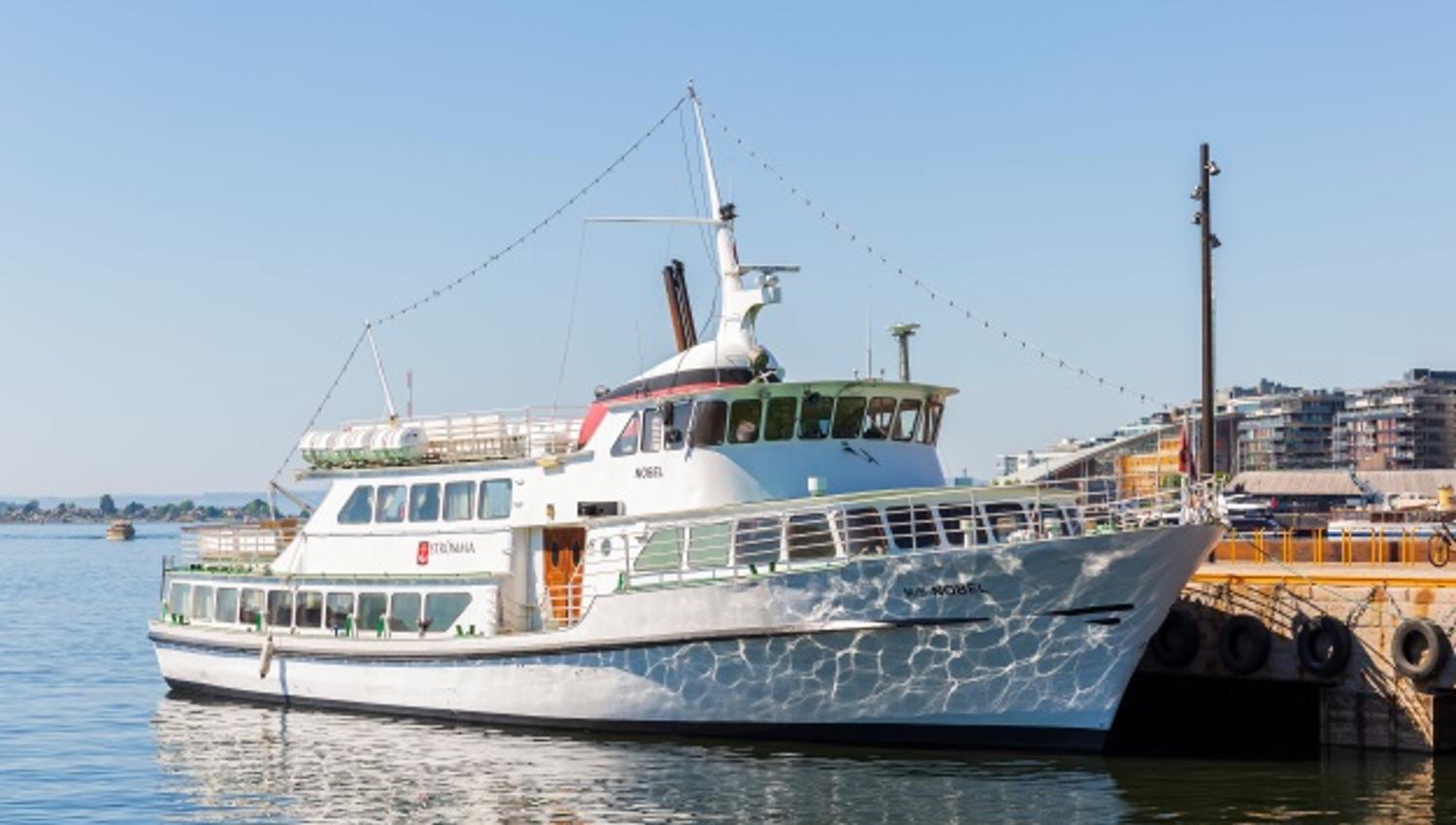 The boat at the docks