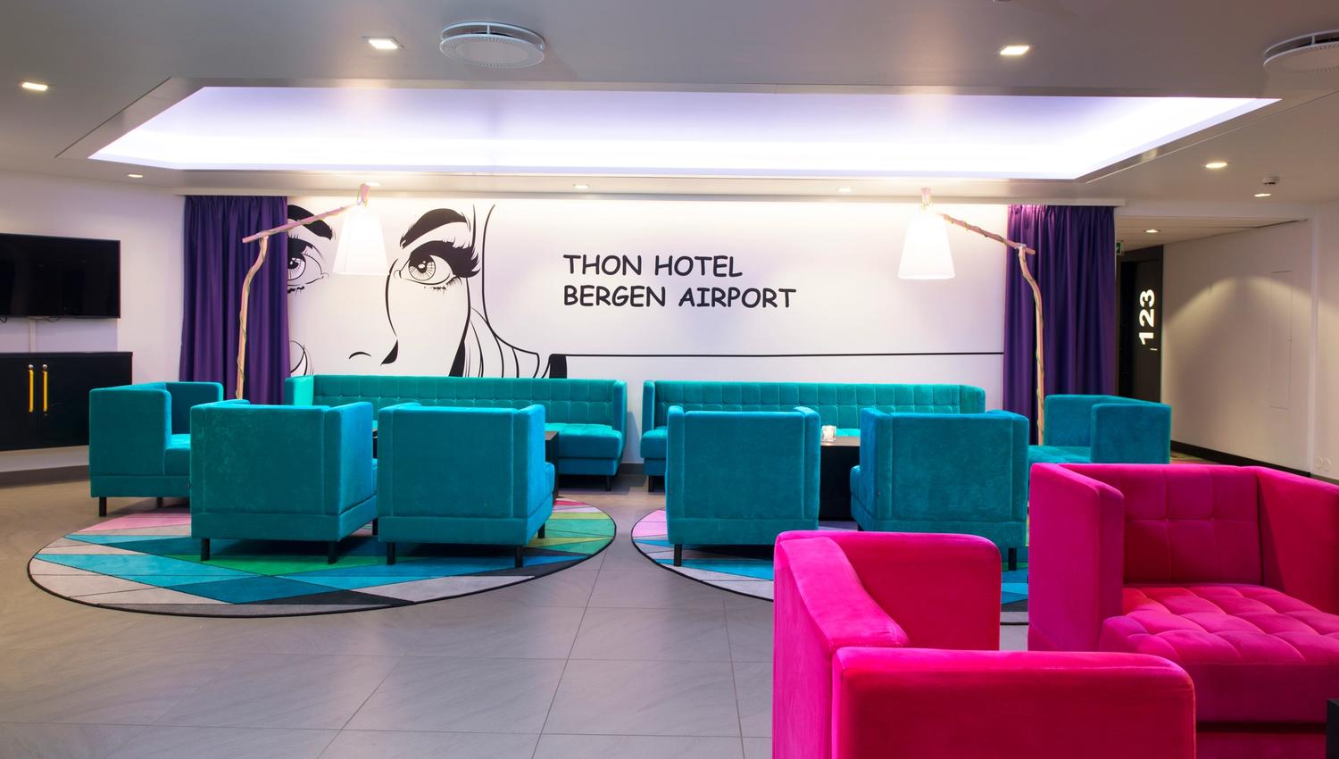 Thon Hotel Bergen Airport - Lobby
