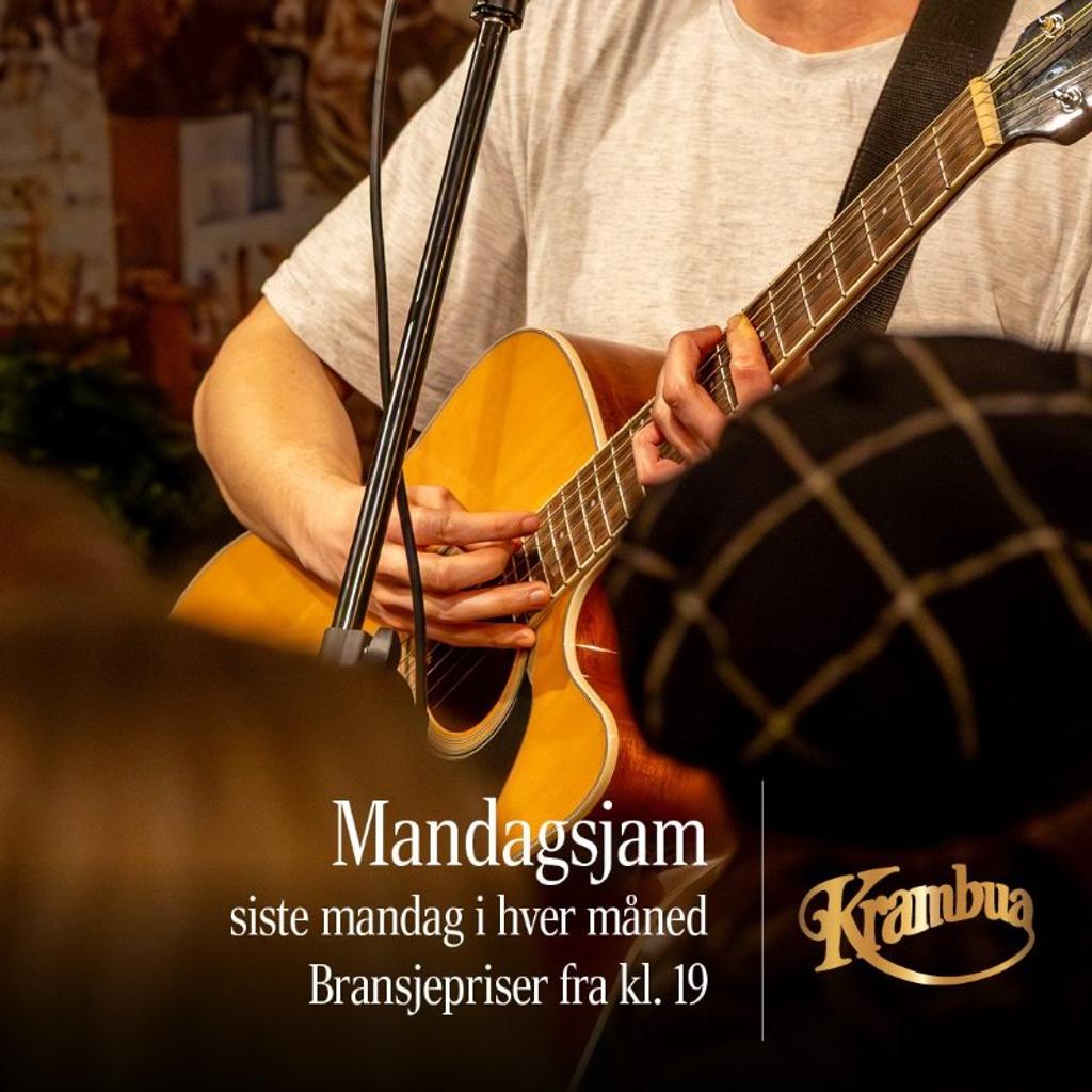 Åpen scene og god stemning på Krambua