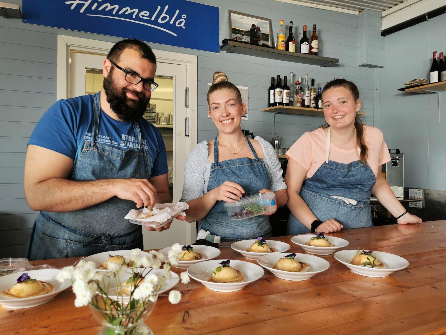Himmelblå Brygge at Ylvingen