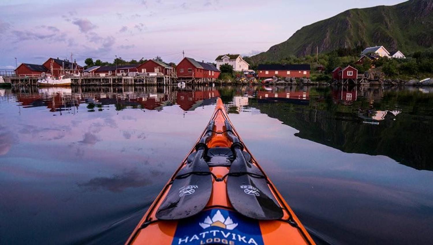 Havkajakk i Hattvika, Ballstad