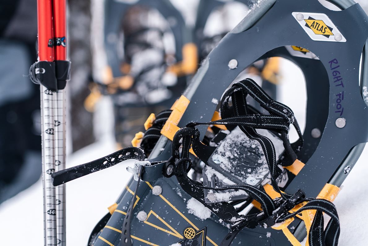 Snowshoeing at Hanguren
