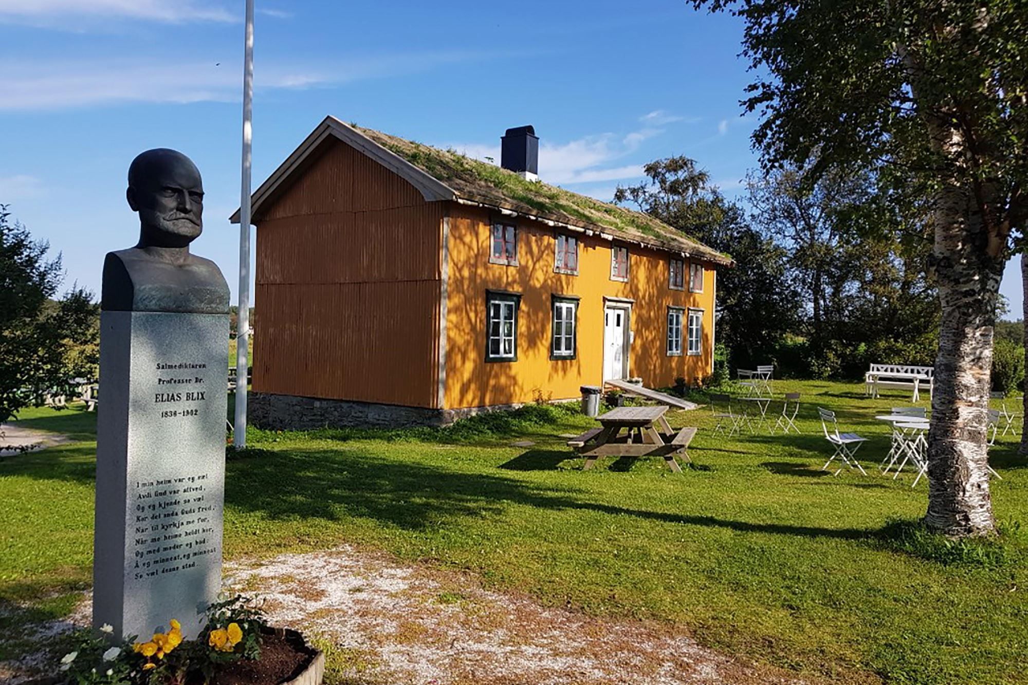 Elias Blix Cafeen på Sandhornøy