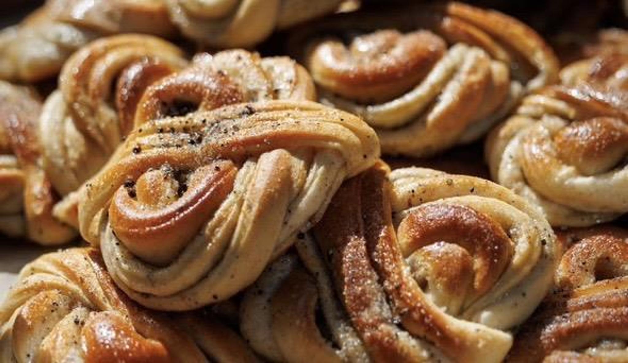 Detalj av kanelboller