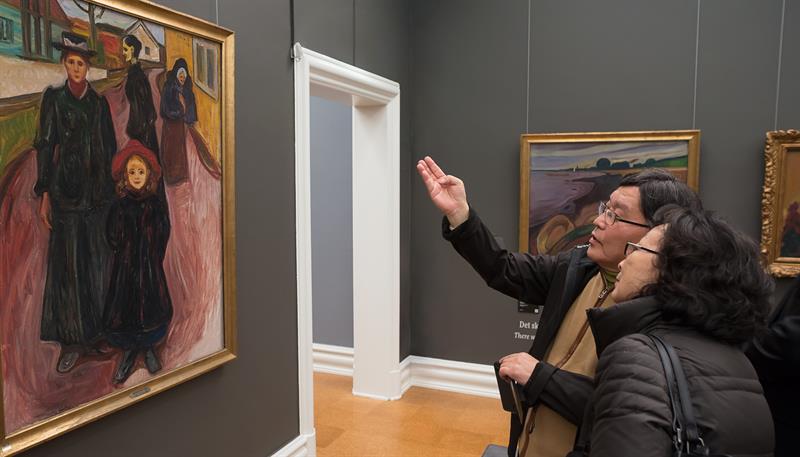 KODE 3 has the world's third largest collection of Edvard Munch and owns several of his major works.