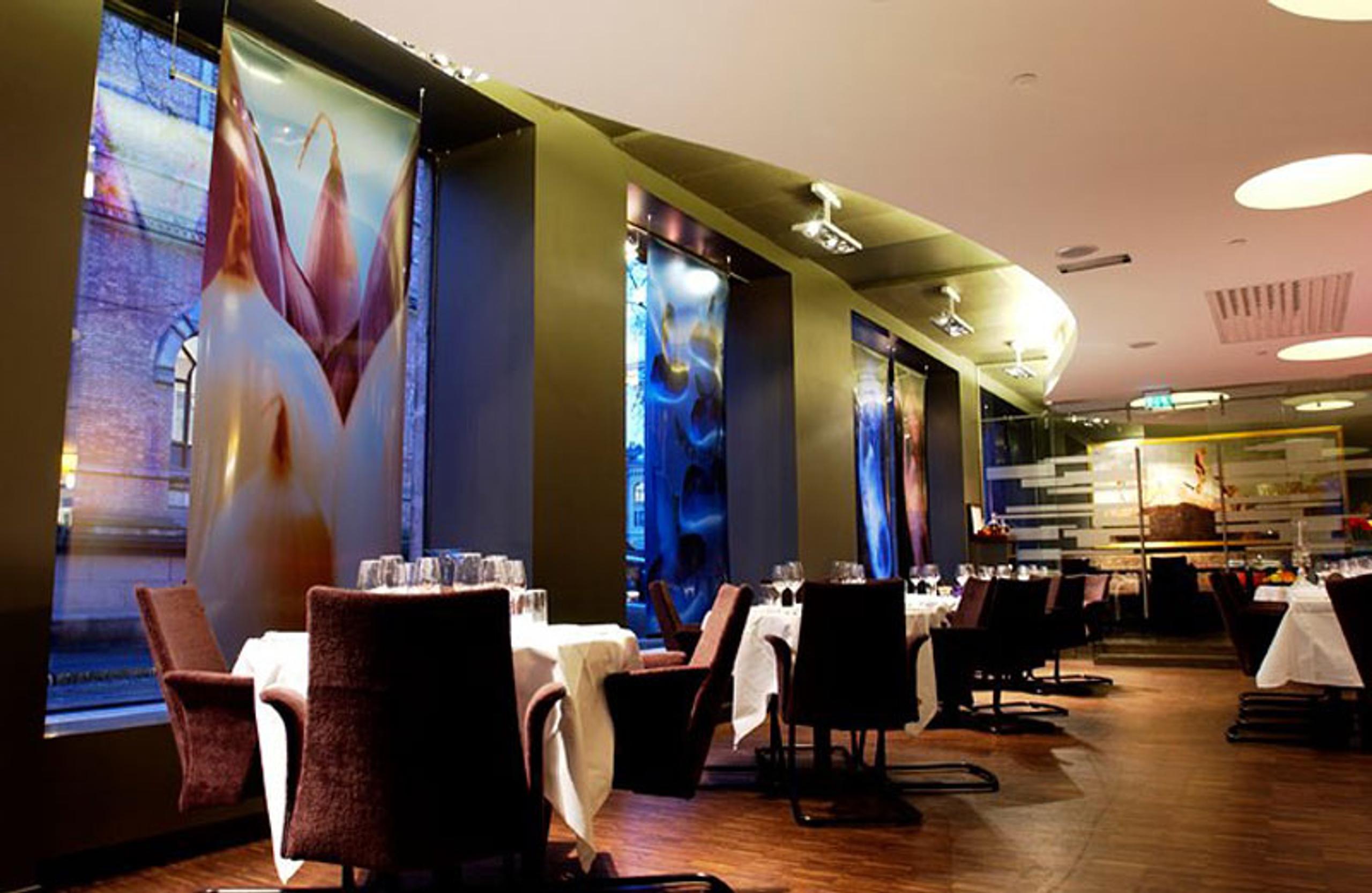 interiør på restauranten