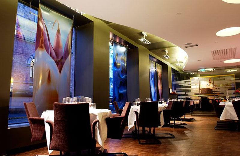 interiør på restauranten
