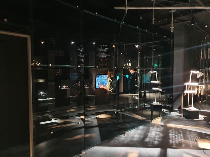 Inside the Aluminum Museum in Holmestrand