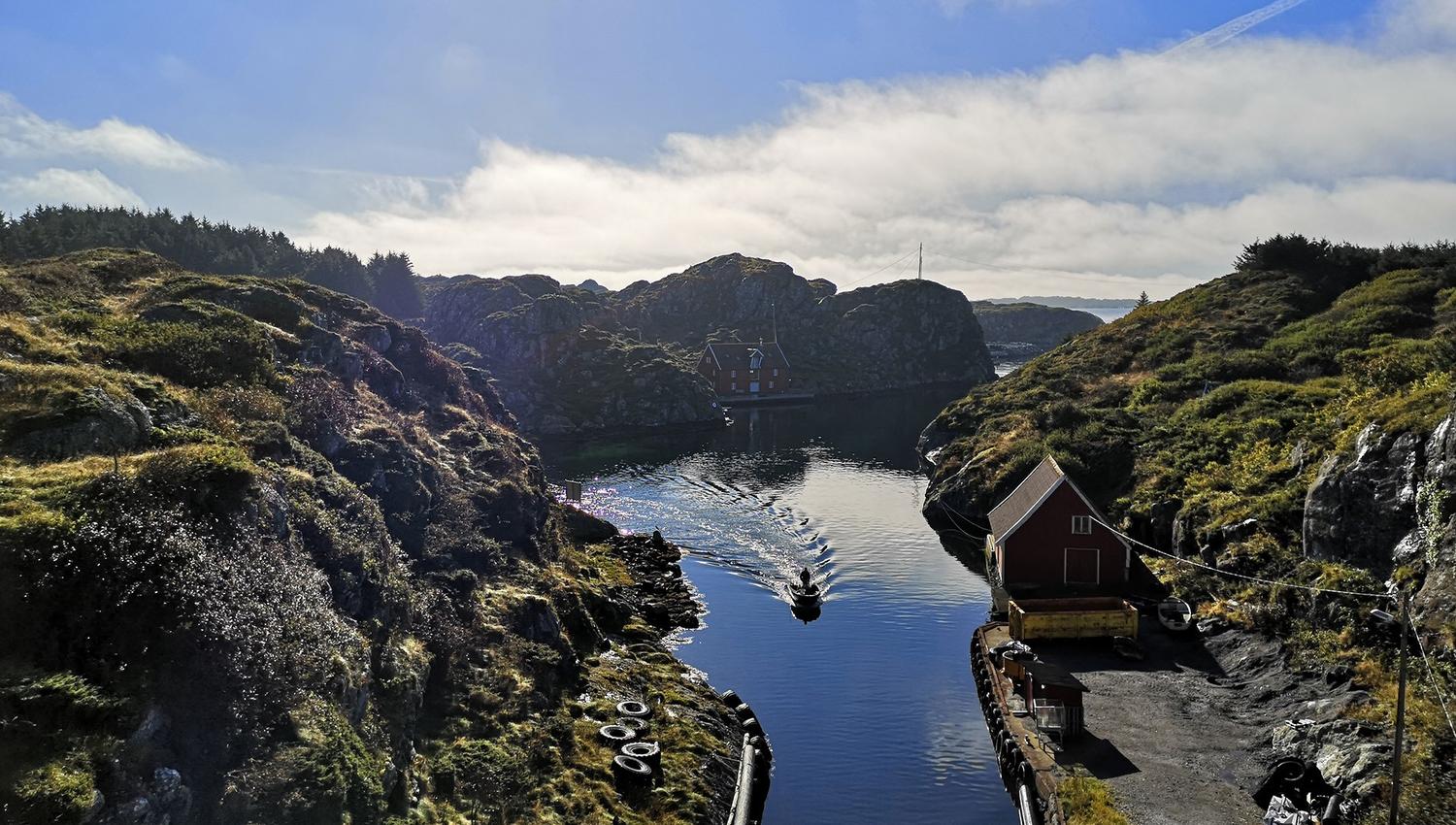 Experience idyllic coastal communities like Røvær