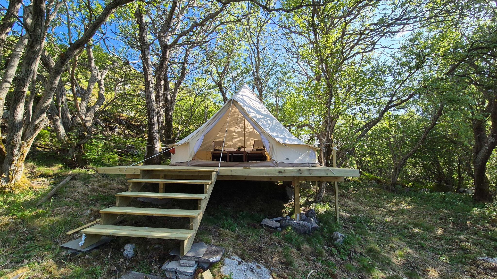 Glamping på Bliksvær