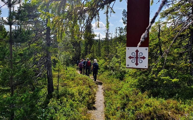 Pilegrimsvandring mellom Munkeby og Troset i Levanger