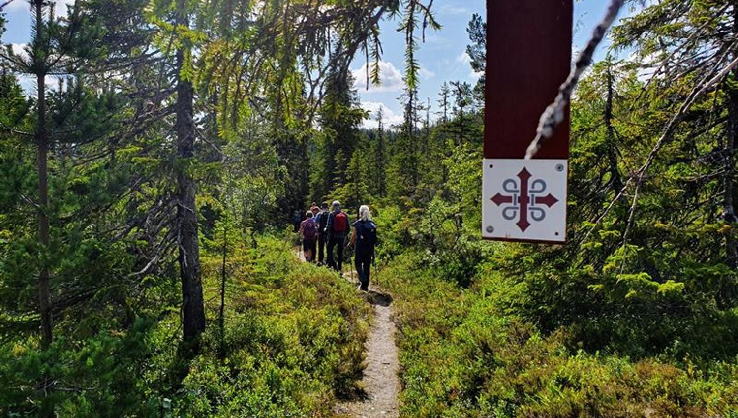 Pilegrimsvandring mellom Munkeby og Troset i Levanger