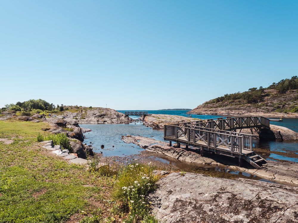 Kyststien i Bamble, Krogshavn er et populært turområde