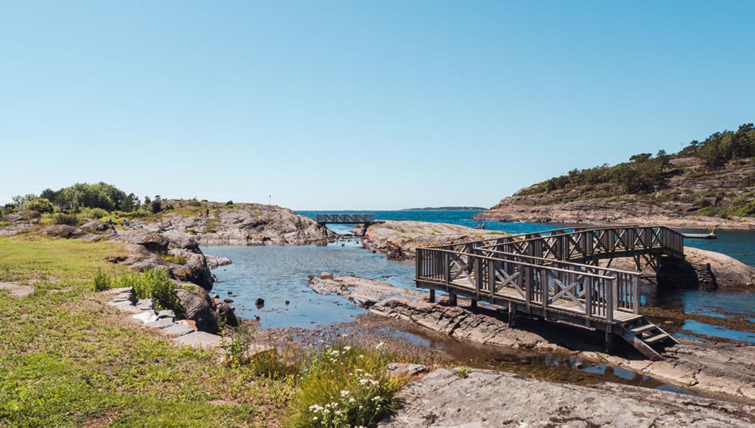 Kyststien i Bamble, Krogshavn er et populært turområde
