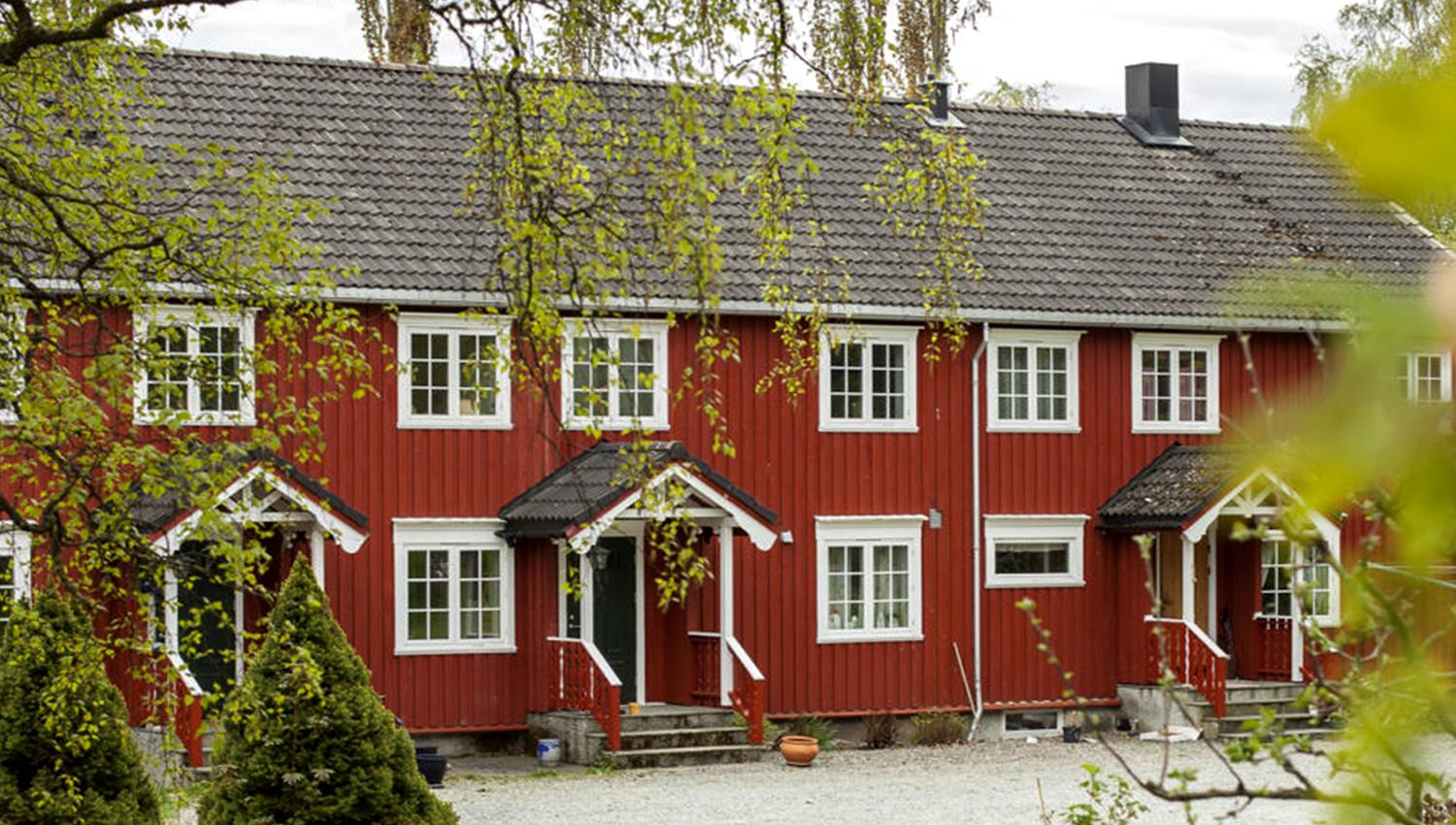 Inderøy Gårdsbryggeri, along the golden road - the main house.