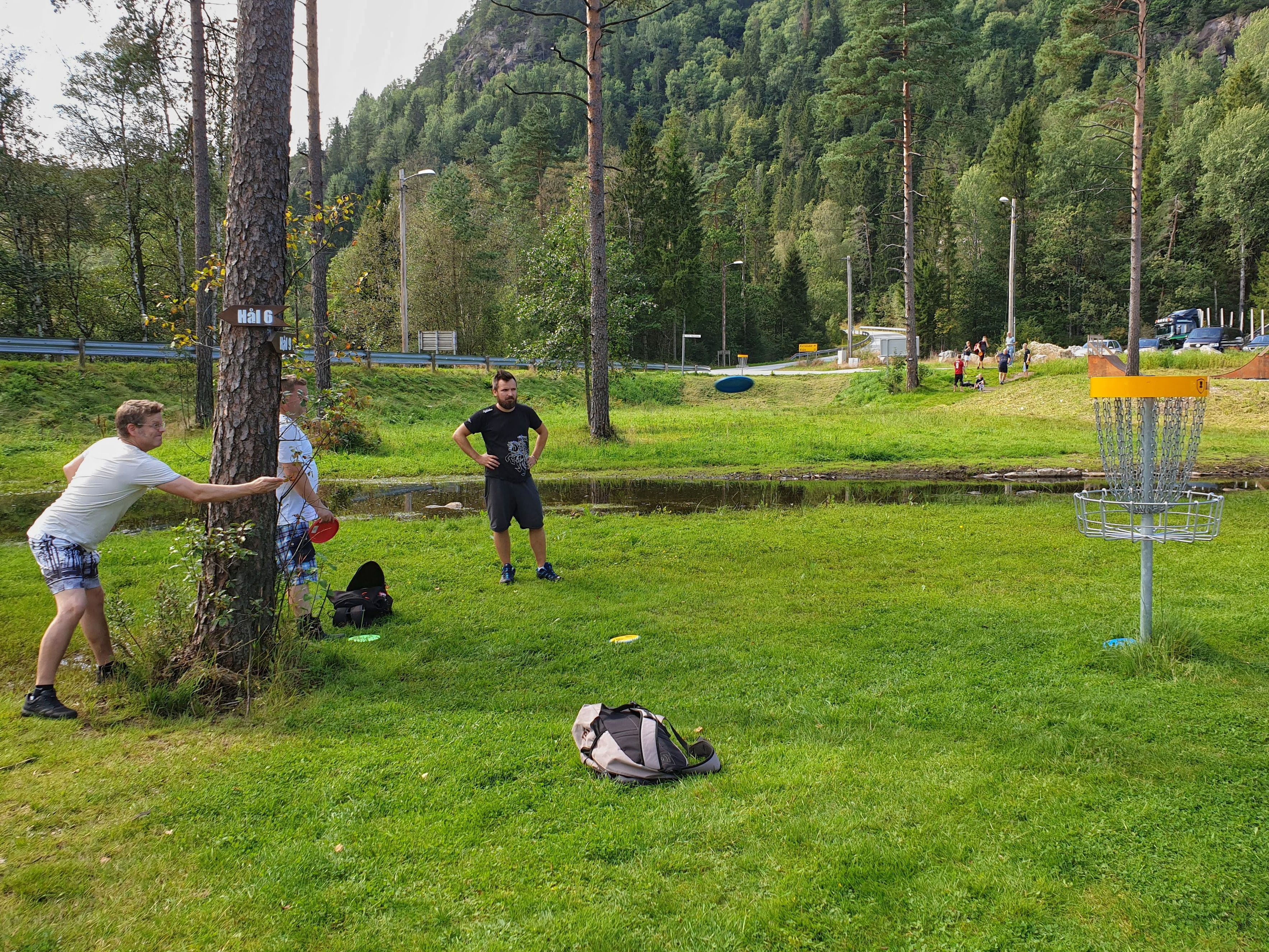 Konsmoparken frisbeegolfbane