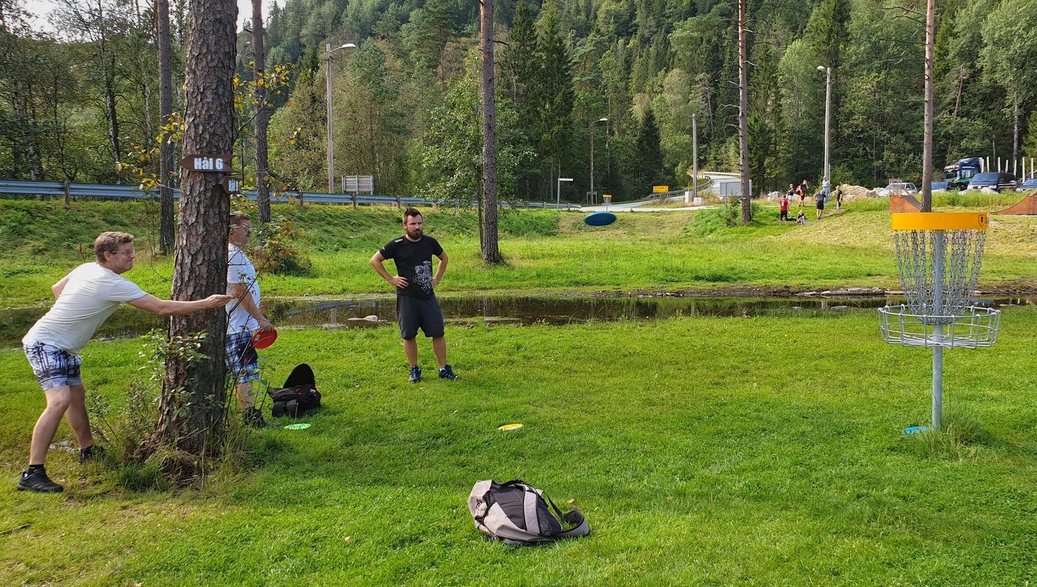 Konsmoparken frisbeegolfbane