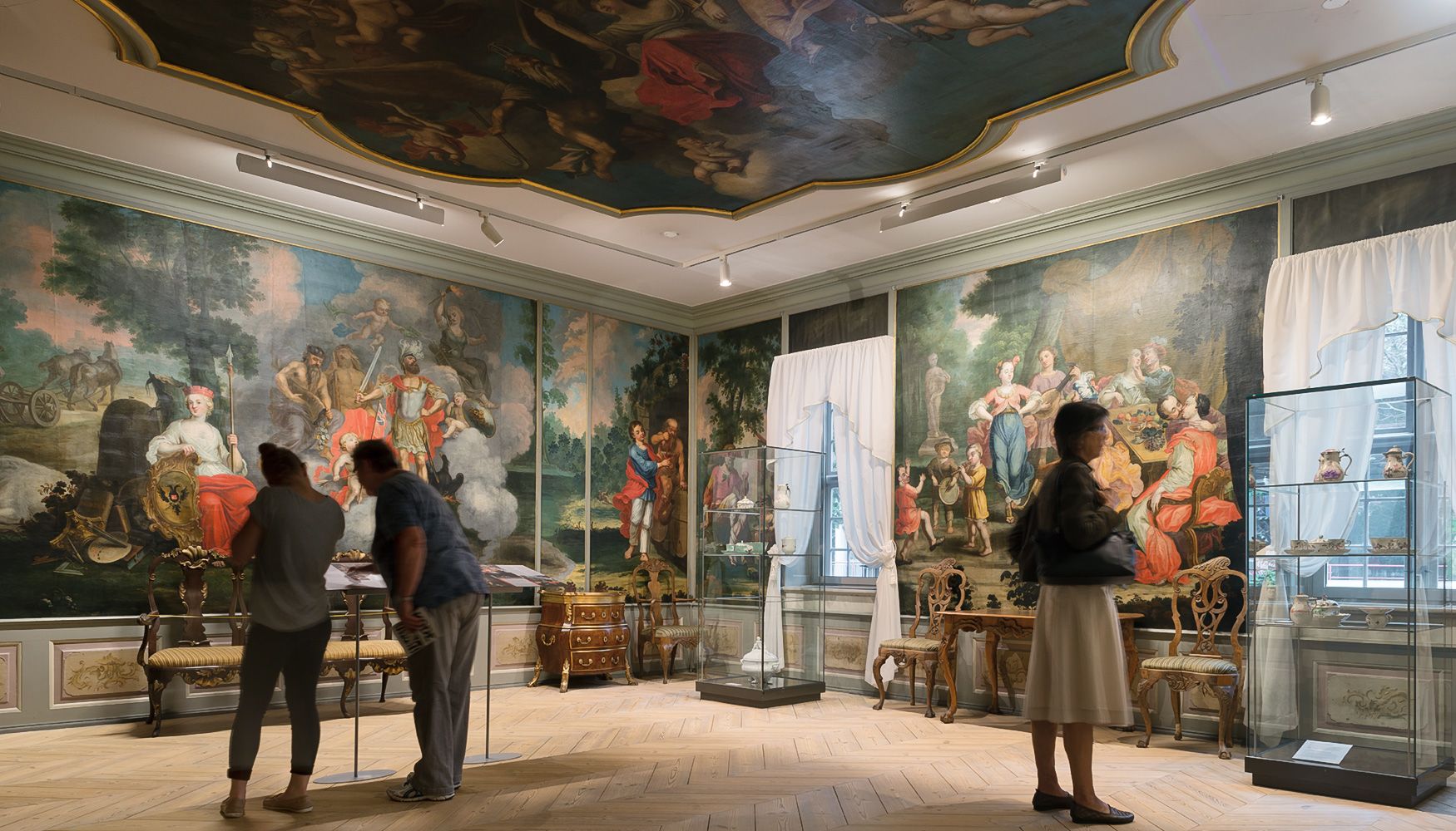 The spectacular Blumenthal room in Kode 3