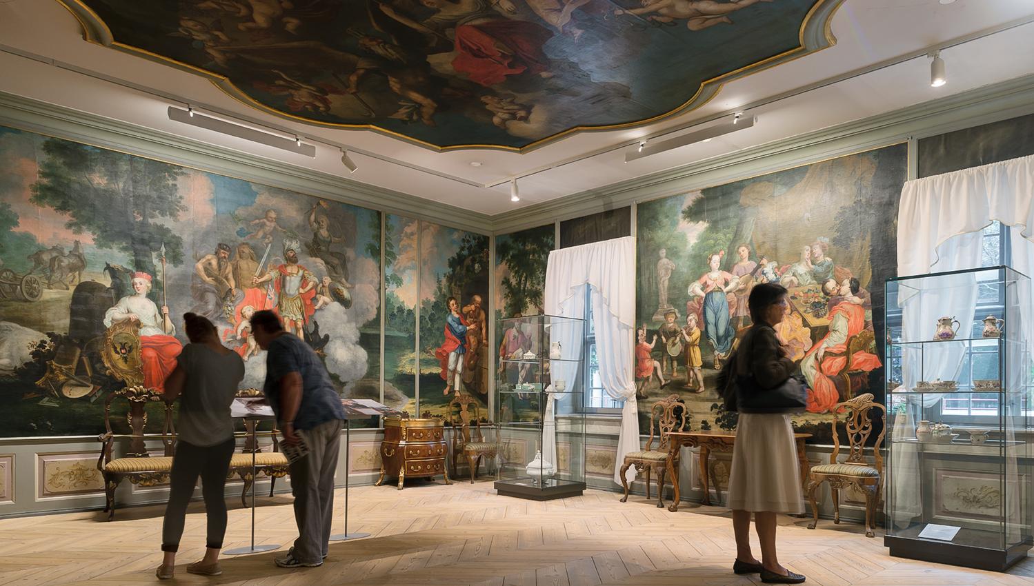 The spectacular Blumenthal room in Kode 3