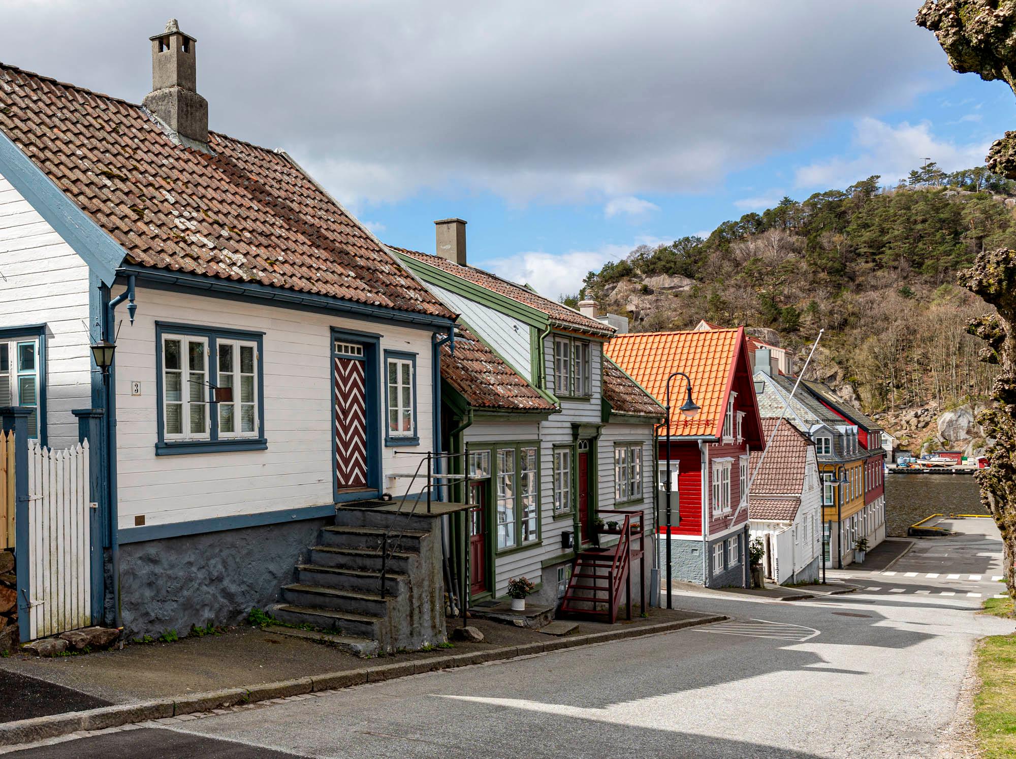 Egersund, the colourful wooden town