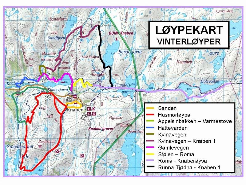 Langrennsløyper Knaben