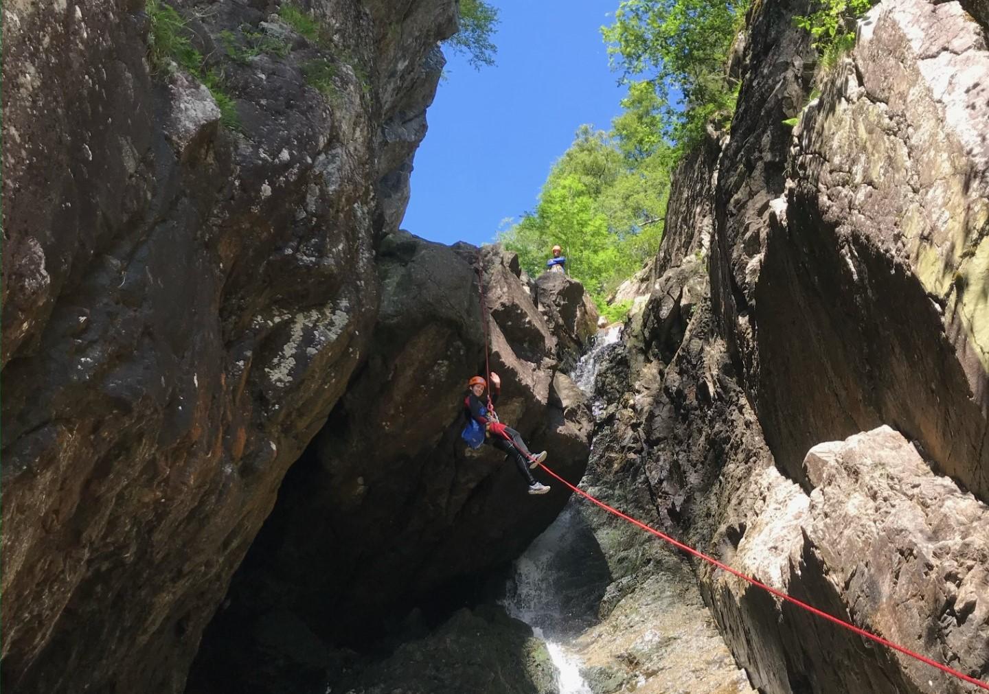 Canyon in Åkrafjorden