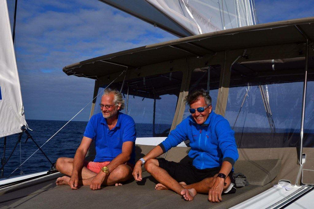 Guests on deck