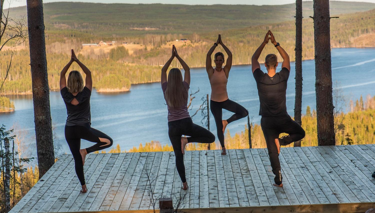 Yoga på Finnskogtoppen SPA & Velværehotell