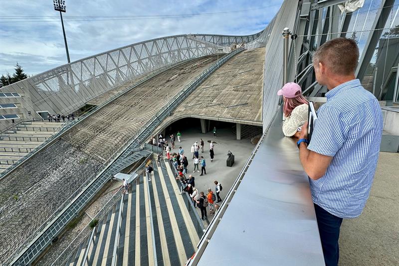 View from The Royal Lounge – Private Tour of Holmenkollen Ski Jump