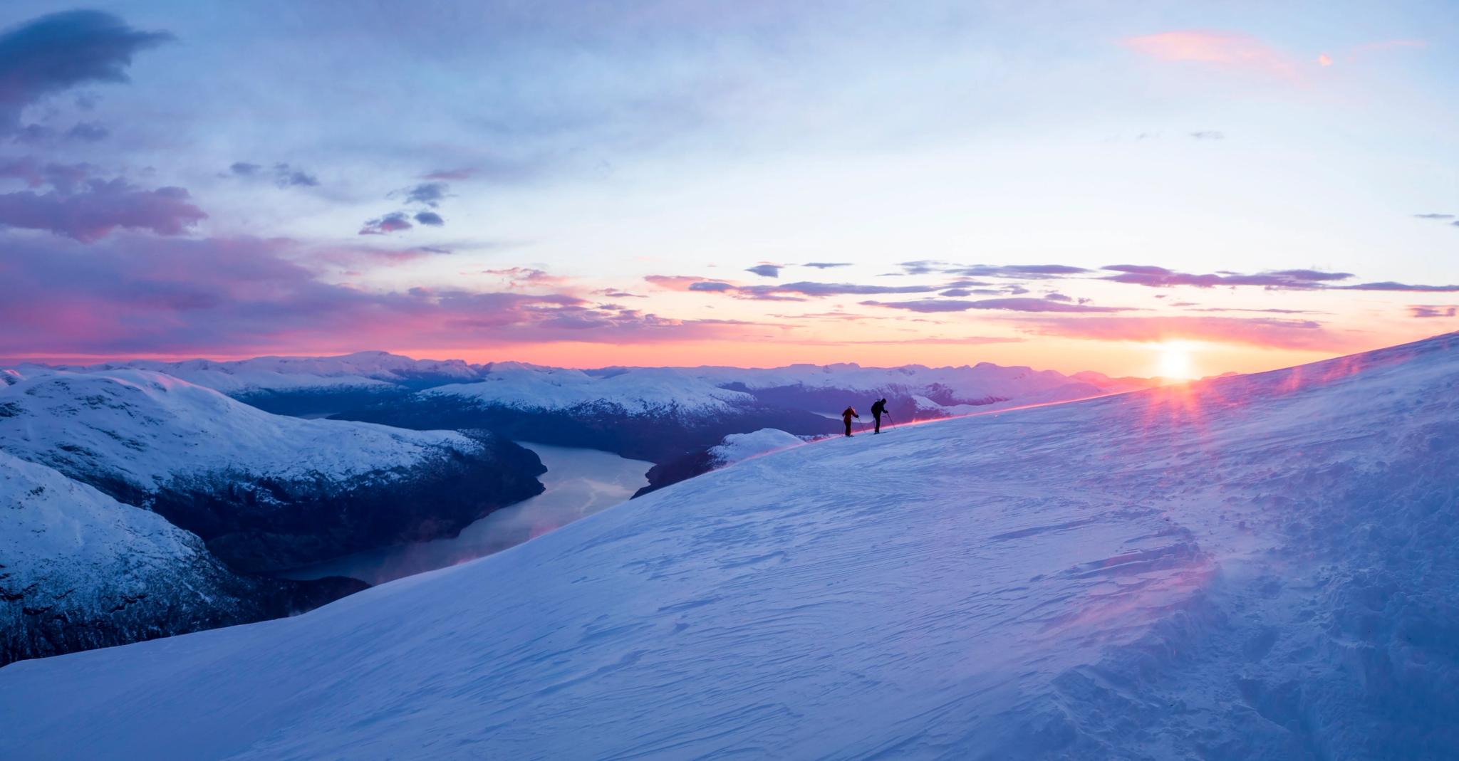 Summit to Skåla