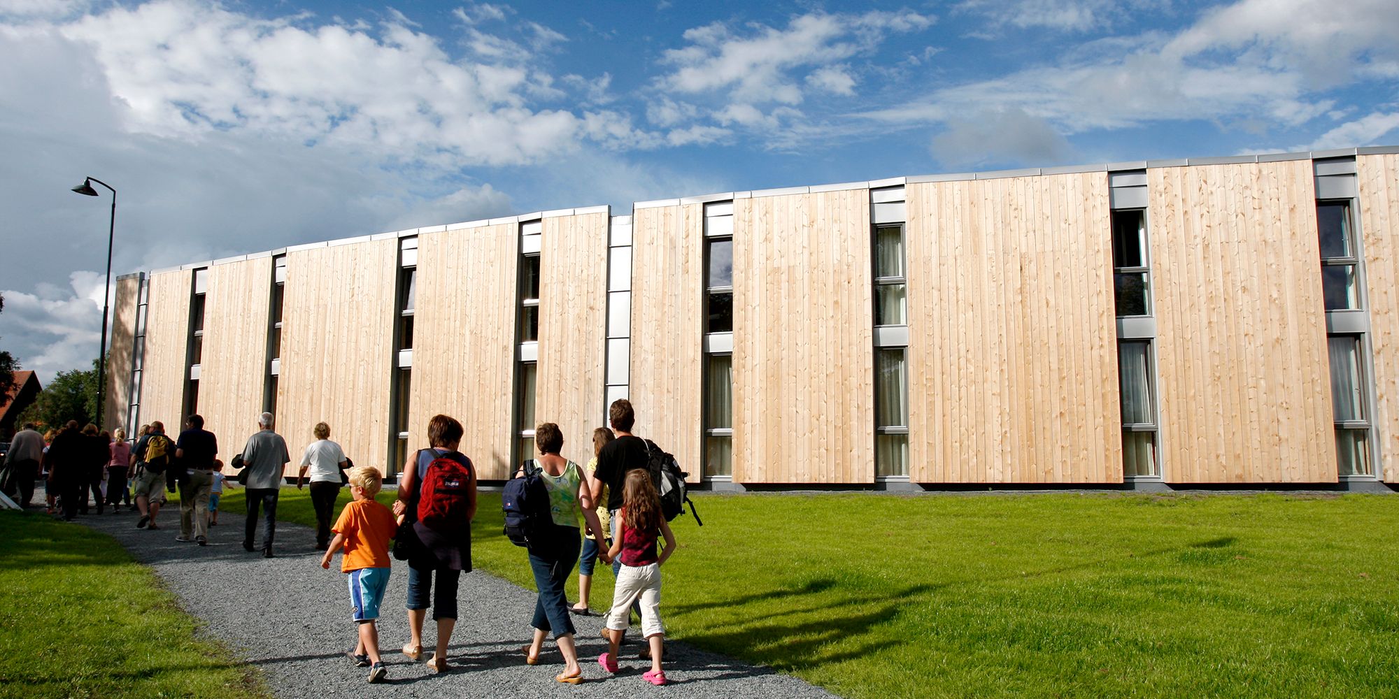 Stiklestad National Cultural Centre facade