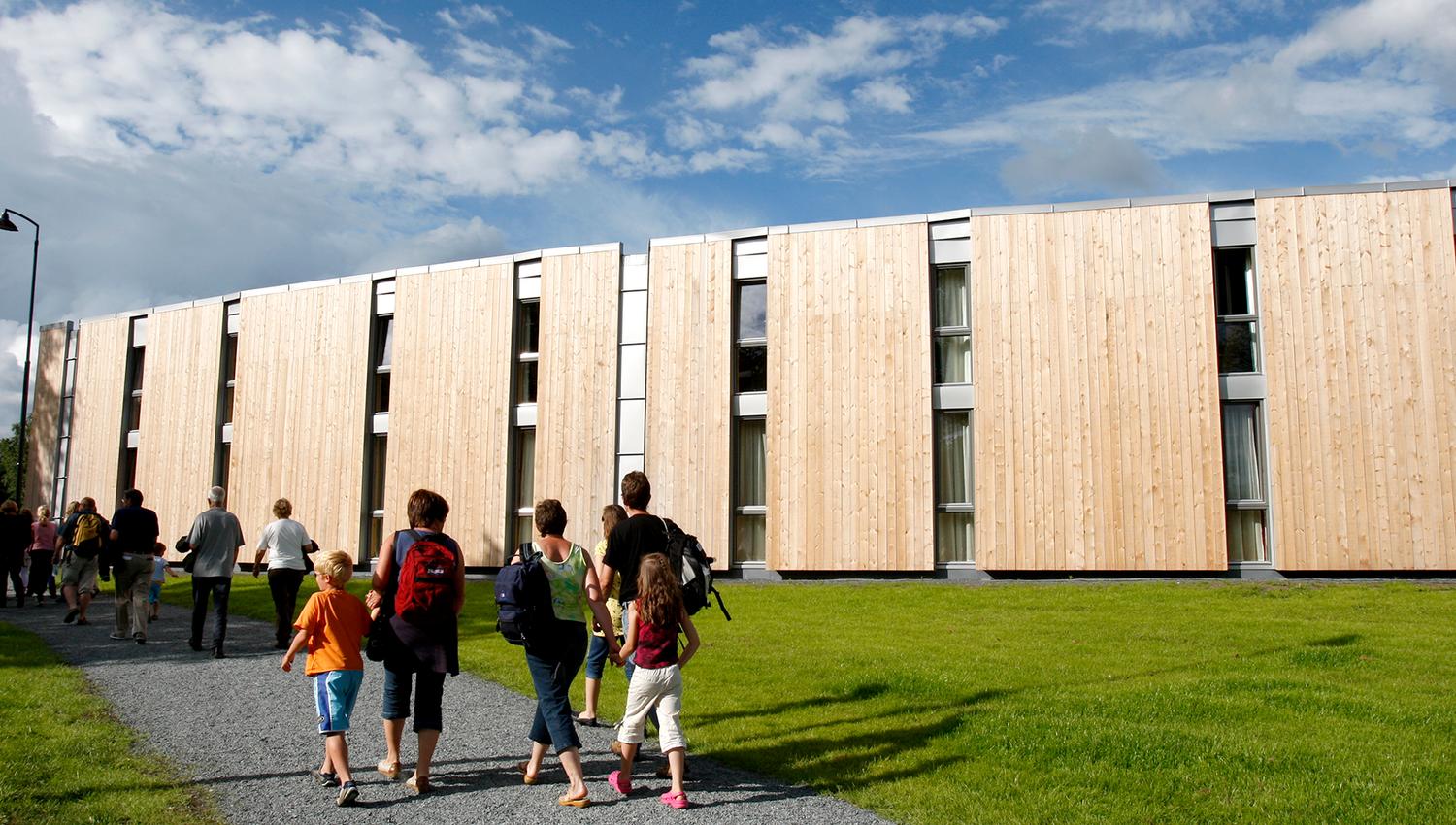 Stiklestad National Cultural Centre facade