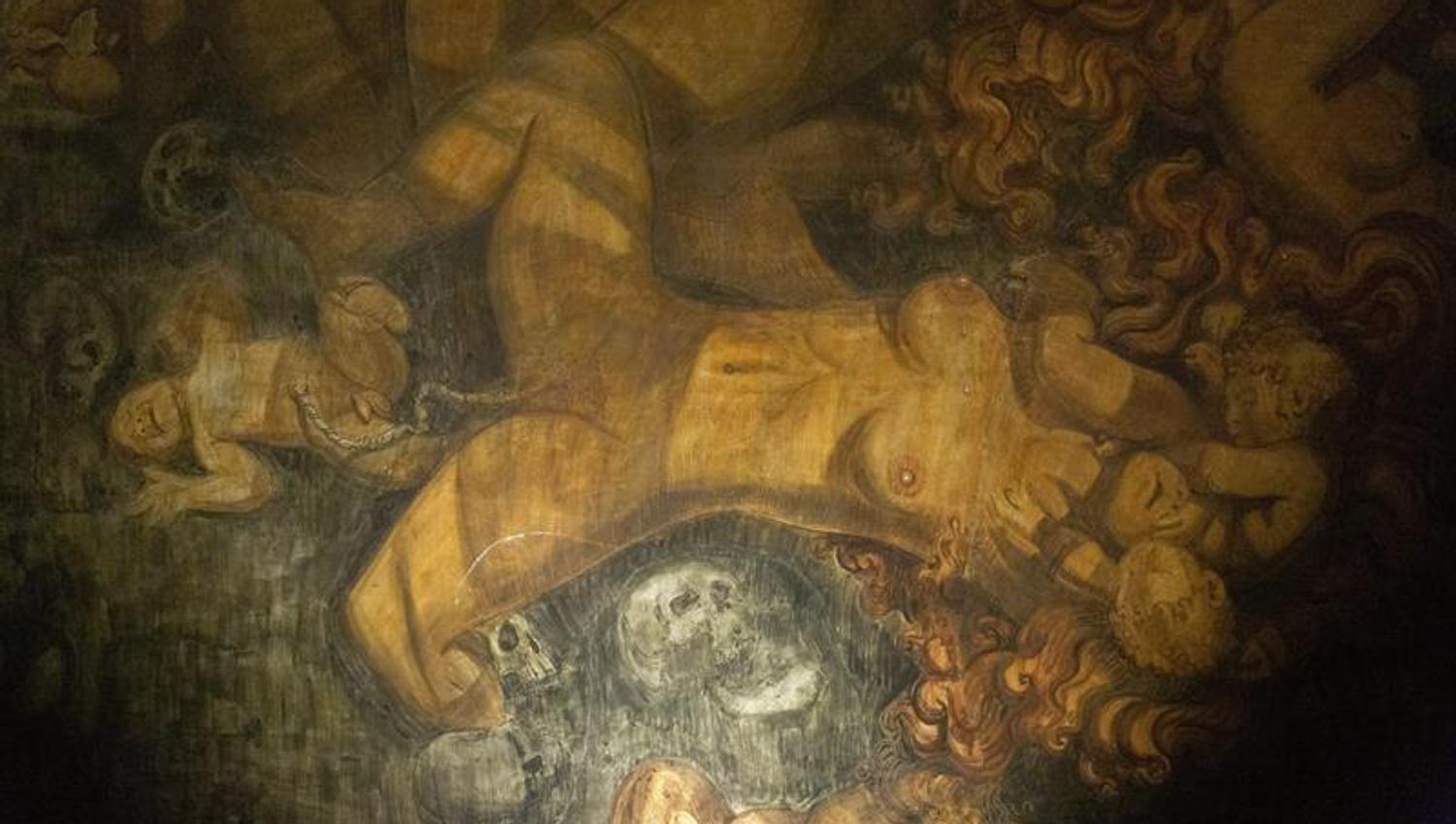 Detail of frescoe.