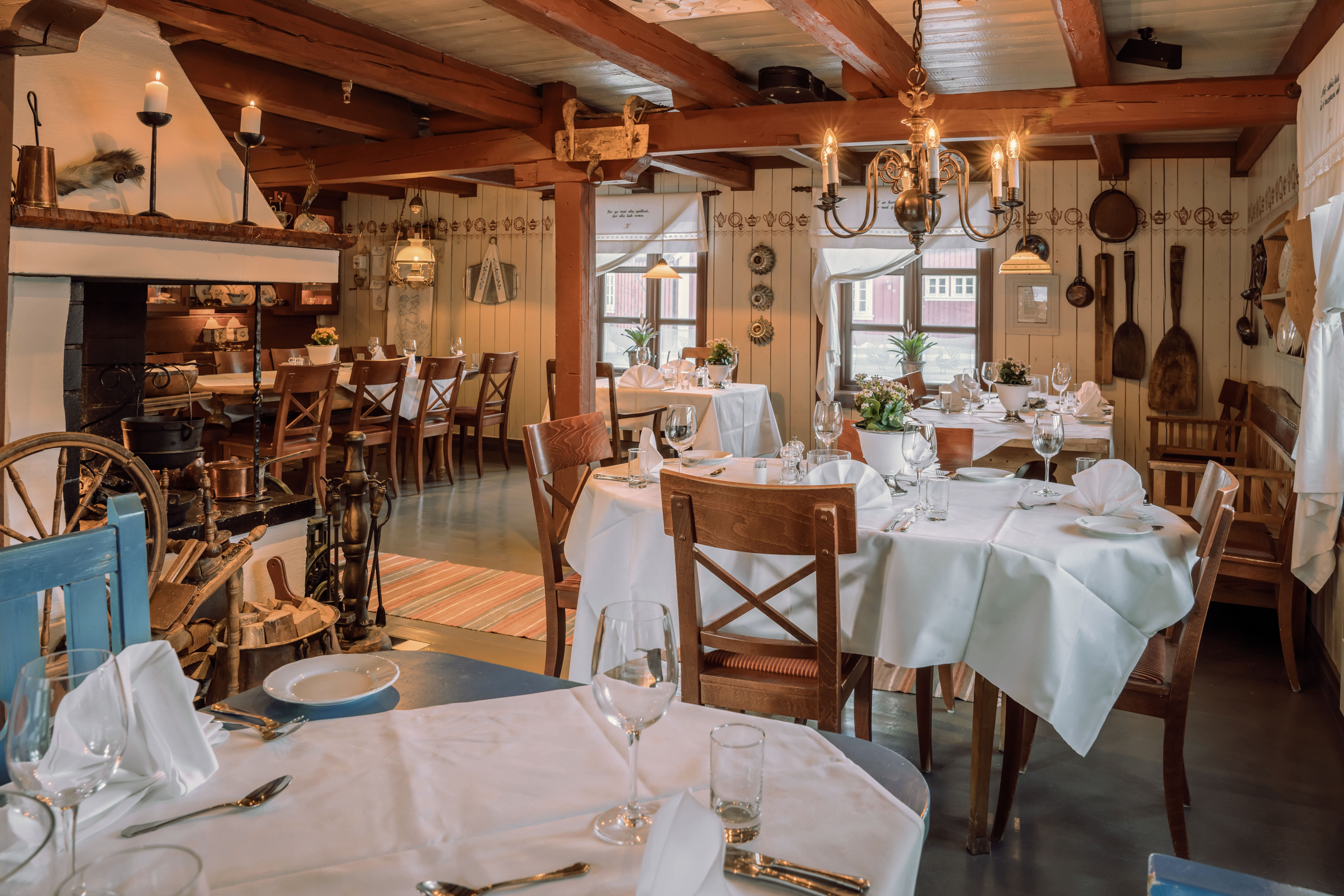 Inside Restaurant Kjøkkenet