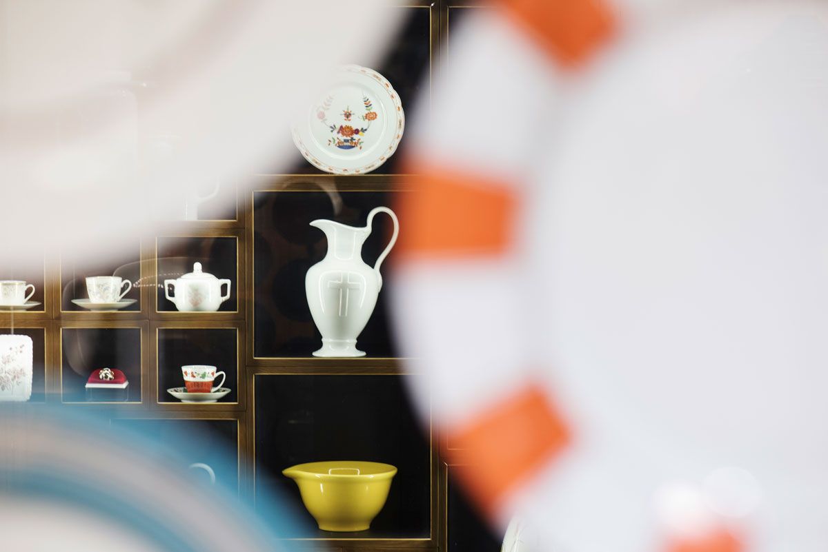 Exhibition Porcelain Museum in Porsgrunn
