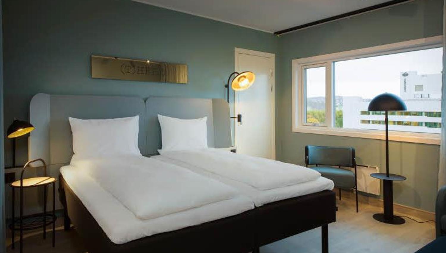 Superior room at Scandic Helsfyr