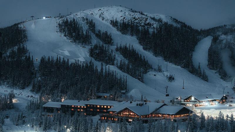 Gaustablikk Mountain Resort and Gausta Ski Center, winter