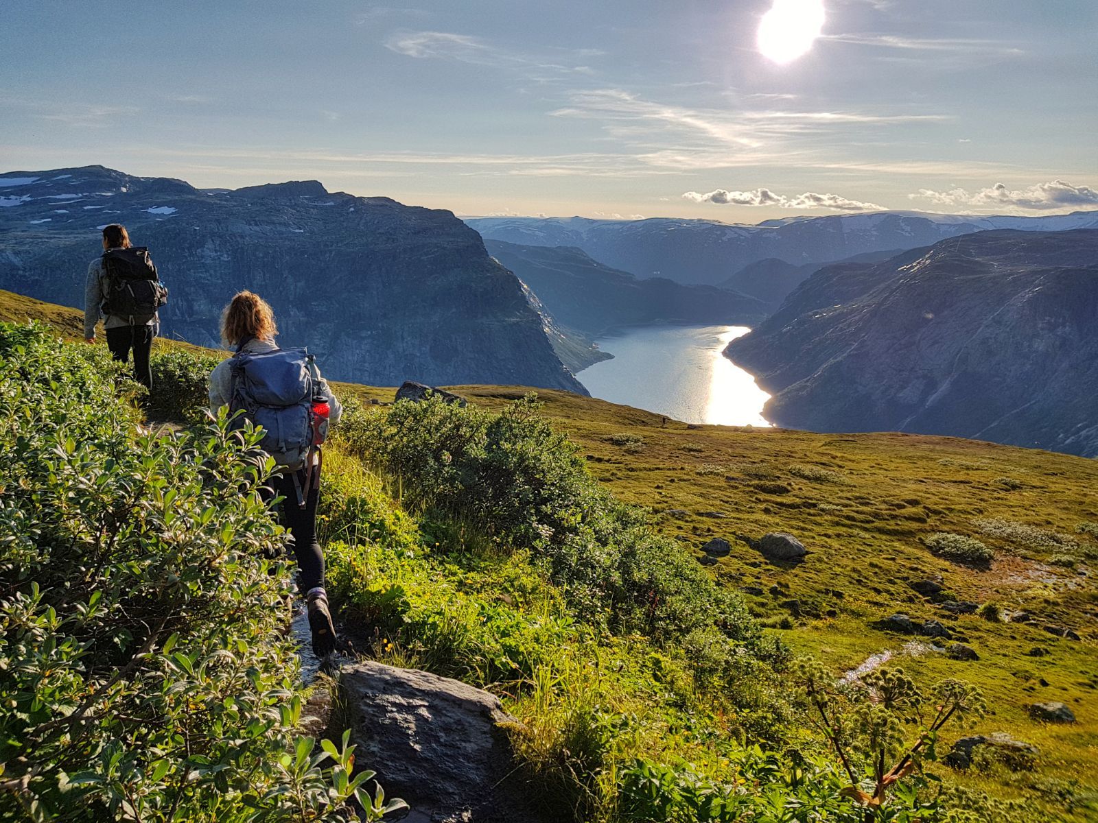 Nær Trolltunga, Skjeggedal, Ringedalsvatnet