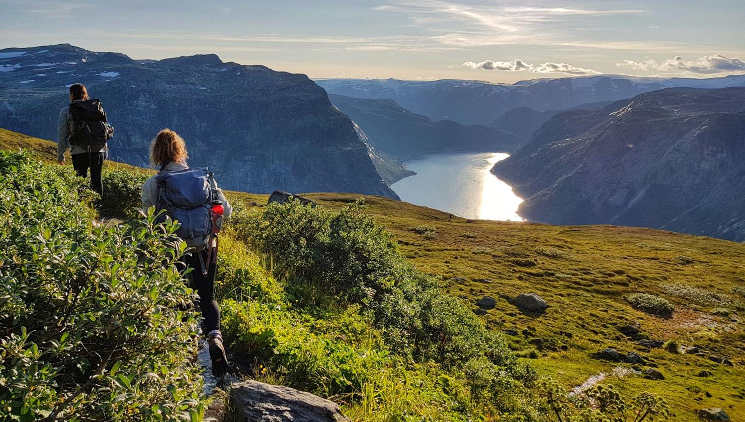 Nær Trolltunga, Skjeggedal, Ringedalsvatnet