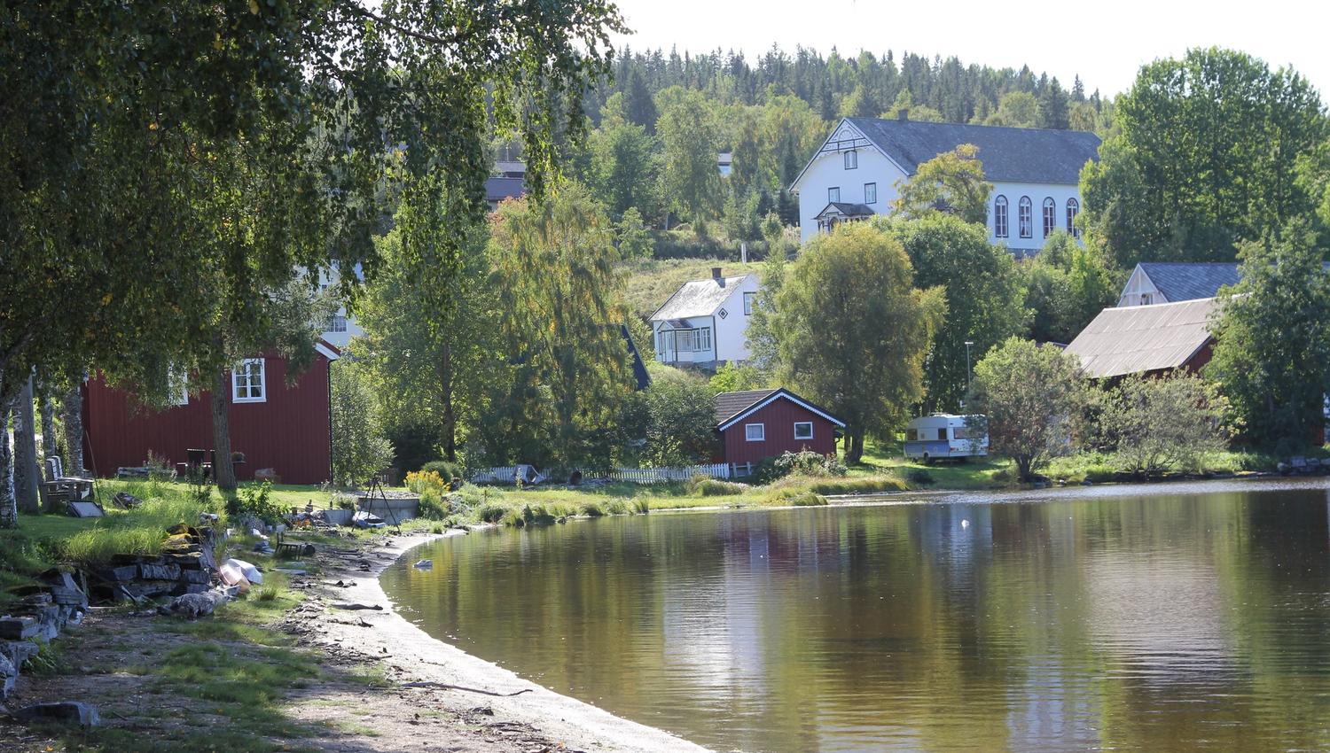 Viosen i Snåsa, ser opp mot Vonheim